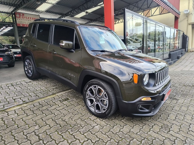 renegade 1.8 16v flex longitude 4p automatico 2018 caxias do sul