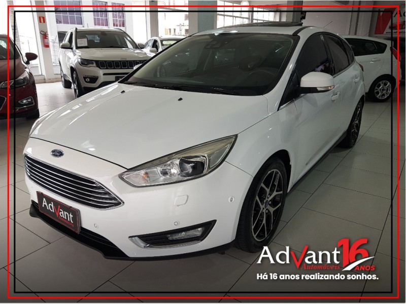 focus 2.0 titanium plus 16v flex 4p automatico 2018 caxias do sul