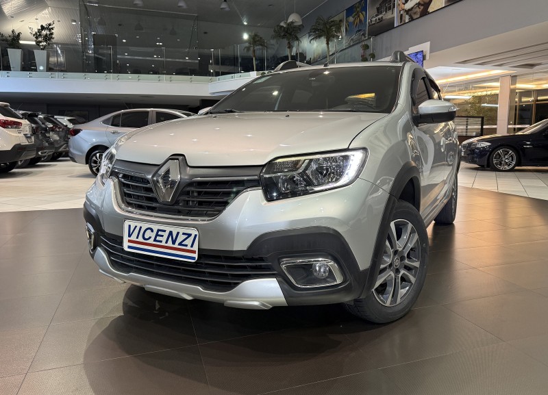 sandero 1.6 stepway iconic x tronic 16v flex 4p automatico 2020 farroupilha