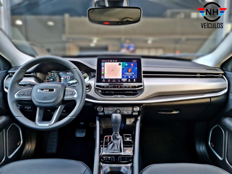 COMPASS 1.3 LONGITUDE T270 16V TURBO FLEX 4P AUTOMÁTICO - 2024 - NOVO HAMBURGO
