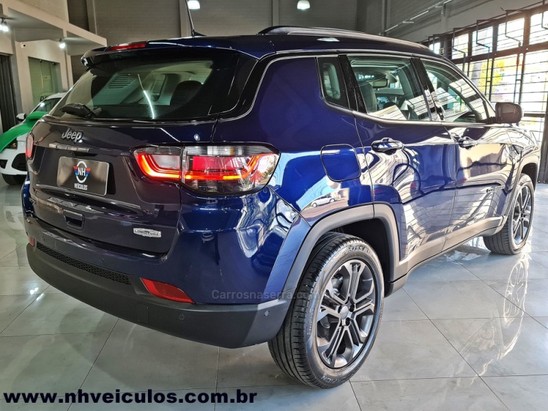 COMPASS 1.3 LONGITUDE T270 16V TURBO FLEX 4P AUTOMÁTICO - 2024 - NOVO HAMBURGO