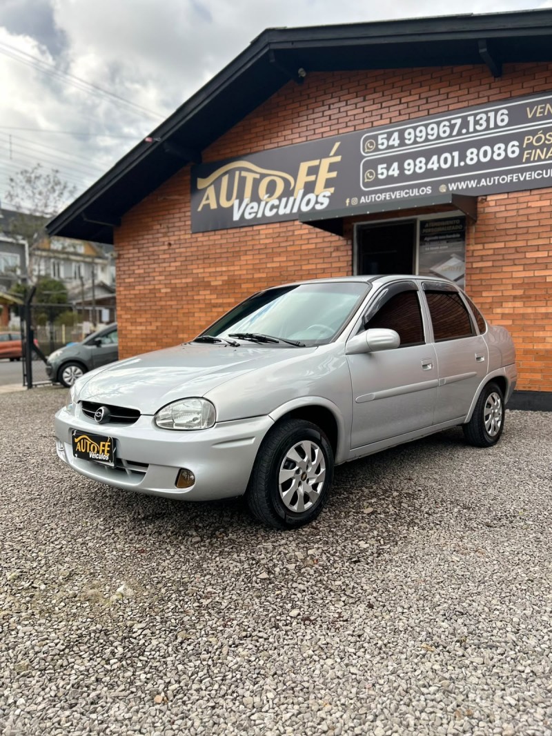 corsa 1.0 mpfi milenium sedan 8v gasolina 4p manual 2001 canela