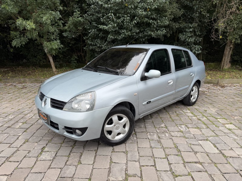 clio 1.0 privilege sedan 16v flex 4p manual 2007 caxias do sul