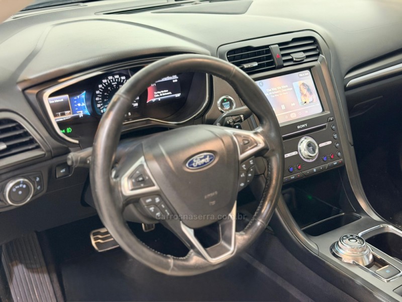 FUSION 2.0 TITANIUM GTDI ECOBOOST AWD AUTOMÁTICO - 2017 - ESTâNCIA VELHA