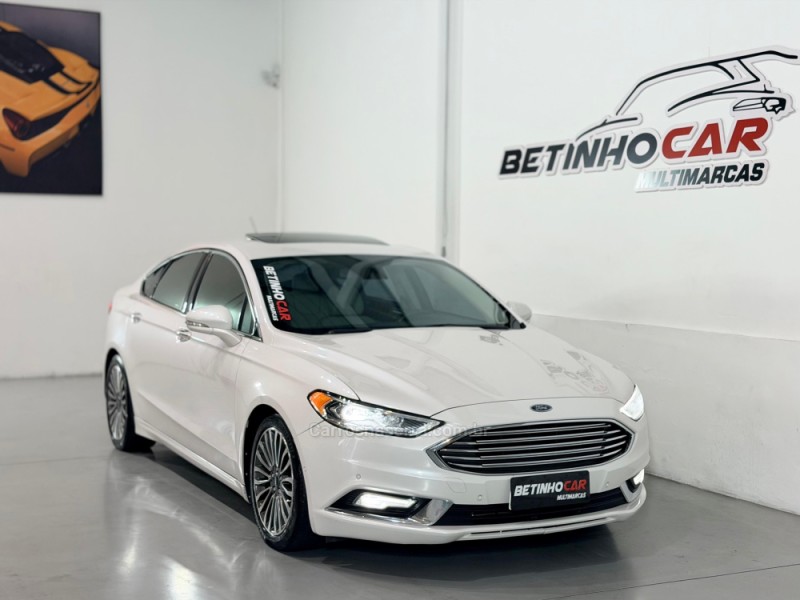 FUSION 2.0 TITANIUM GTDI ECOBOOST AWD AUTOMÁTICO - 2017 - ESTâNCIA VELHA