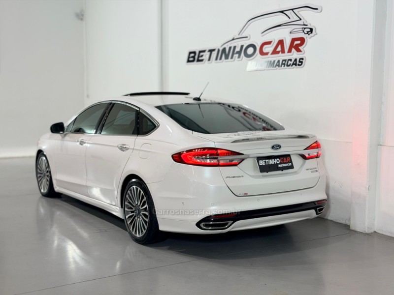 FUSION 2.0 TITANIUM GTDI ECOBOOST AWD AUTOMÁTICO - 2017 - ESTâNCIA VELHA