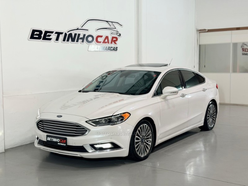 FUSION 2.0 TITANIUM GTDI ECOBOOST AWD AUTOMÁTICO - 2017 - ESTâNCIA VELHA