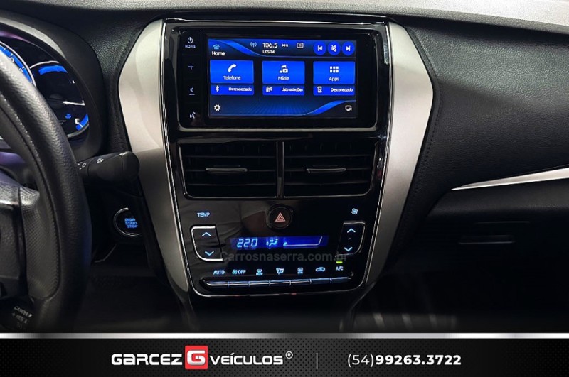 YARIS 1.5 16V FLEX SEDAN XL PLUS TECH MULTIDRIVE3 - 2022 - BENTO GONçALVES