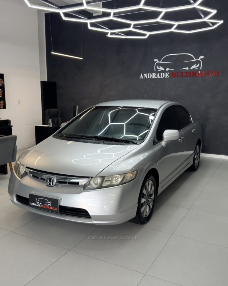 CIVIC 1.8 LXS 16V FLEX 4P MANUAL - 2008 - CAXIAS DO SUL