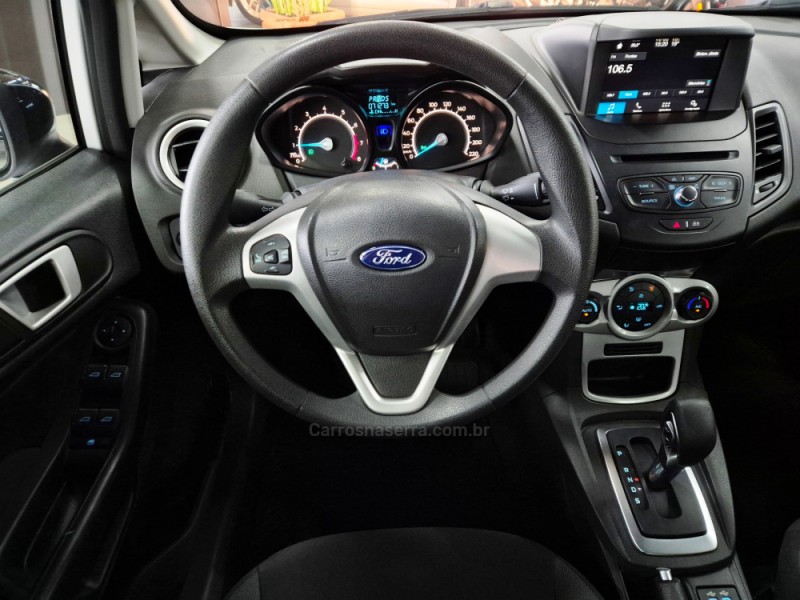 FIESTA 1.0 SEL ECOBOOST GTDI 12V GASOLINA 4P AUTOMÁTICO - 2018 - CAXIAS DO SUL