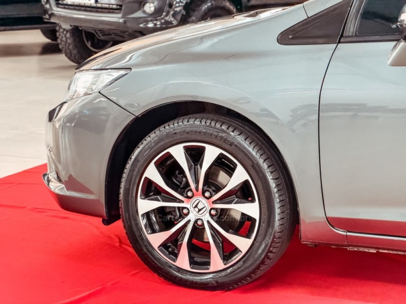 CIVIC 2.0 LXR 16V FLEX 4P AUTOMÁTICO - 2016 - NOVA PRATA
