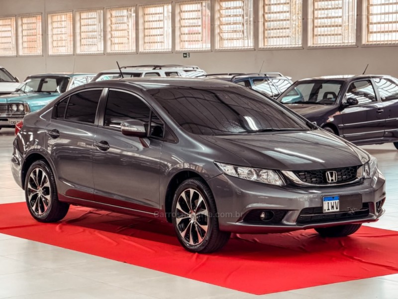 CIVIC 2.0 LXR 16V FLEX 4P AUTOMÁTICO - 2016 - NOVA PRATA