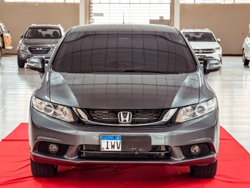 CIVIC 2.0 LXR 16V FLEX 4P AUTOMÁTICO - 2016 - NOVA PRATA