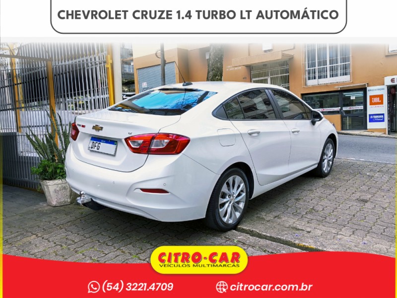 CRUZE 1.4 TURBO LT 16V FLEX 4P AUTOMÁTICO - 2019 - CAXIAS DO SUL