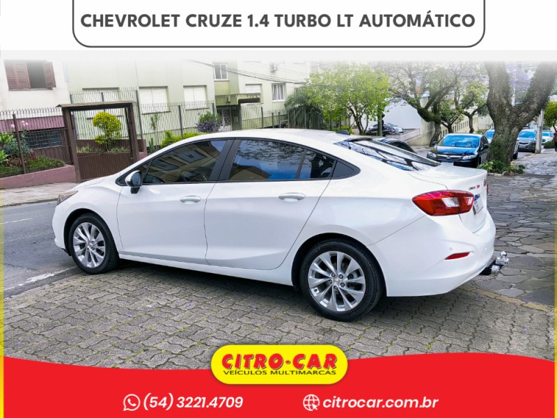 CRUZE 1.4 TURBO LT 16V FLEX 4P AUTOMÁTICO - 2019 - CAXIAS DO SUL