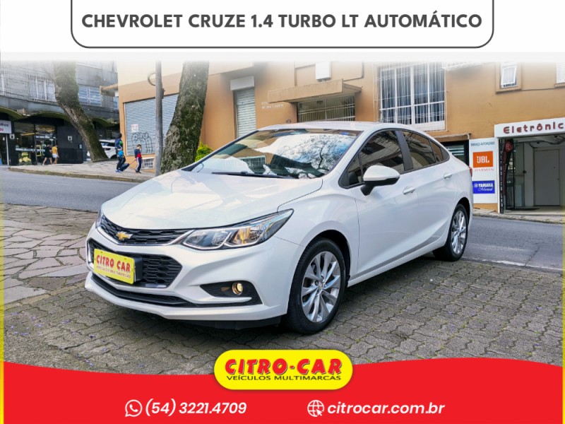 CRUZE 1.4 TURBO LT 16V FLEX 4P AUTOMÁTICO - 2019 - CAXIAS DO SUL