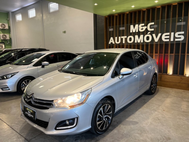 c4 lounge 2.0 mpfi tendance 16v flex 4p automatico 2014 caxias do sul