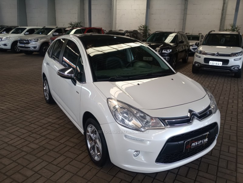 C3 1.6 EXCLUSIVE 16V FLEX 4P AUTOMÁTICO - 2014 - CAXIAS DO SUL