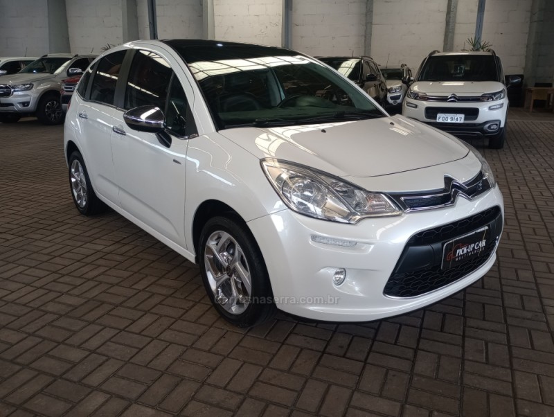 C3 1.6 EXCLUSIVE 16V FLEX 4P AUTOMÁTICO - 2014 - CAXIAS DO SUL