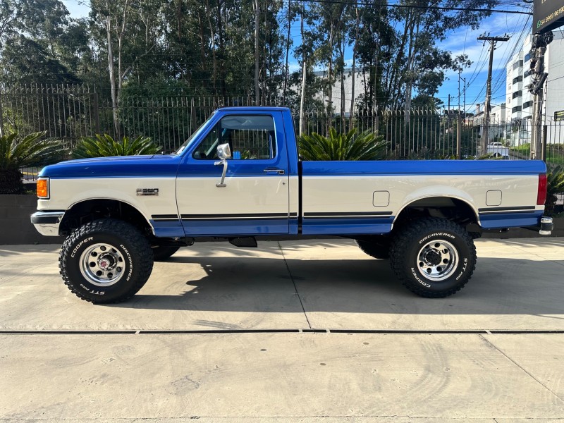 F-250 7.3 XLT LARIAT 4X4 V8 DIESEL CS 2P AUTOMÁTICA - 1991 - CAXIAS DO SUL