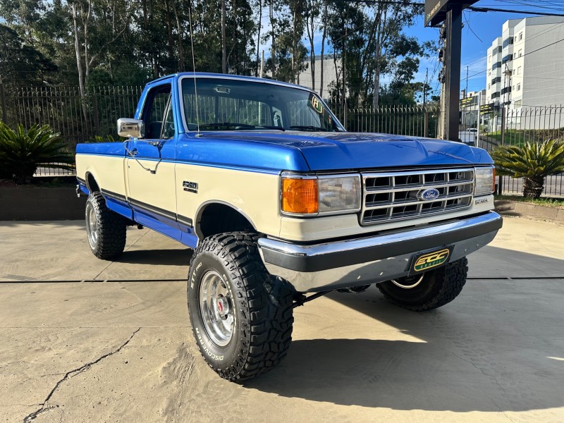 F-250 7.3 XLT LARIAT 4X4 V8 DIESEL CS 2P AUTOMÁTICA - 1991 - CAXIAS DO SUL