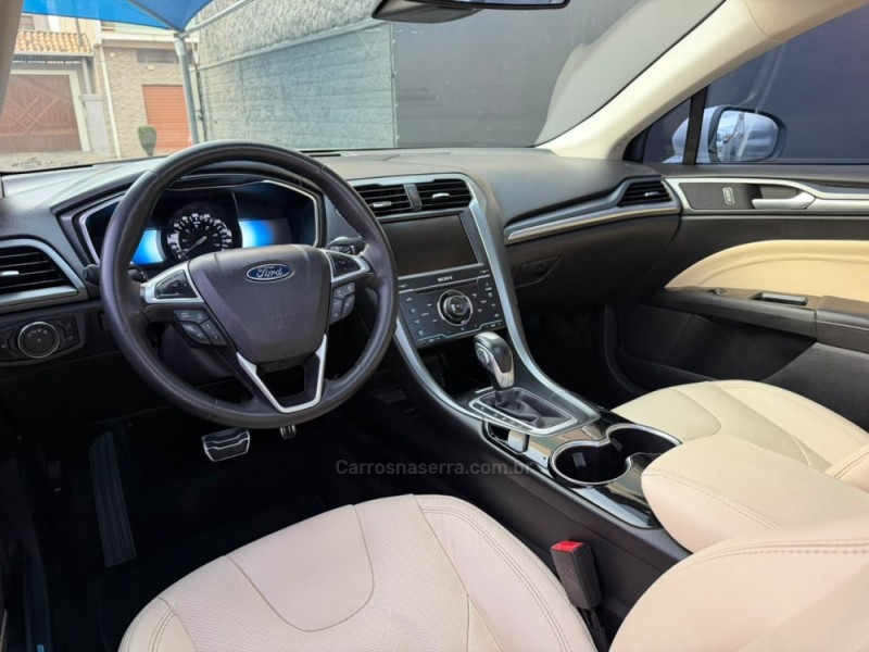 FUSION 2.0 TITANIUM PLUS 16V HÍBRIDO 4P AUTOMÁTICO - 2015 - ESTâNCIA VELHA