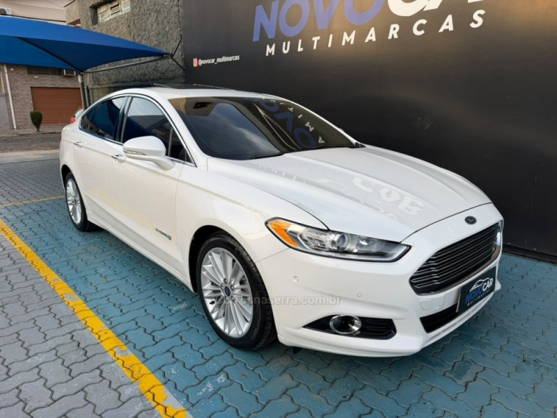 FUSION 2.0 TITANIUM PLUS 16V HÍBRIDO 4P AUTOMÁTICO - 2015 - ESTâNCIA VELHA