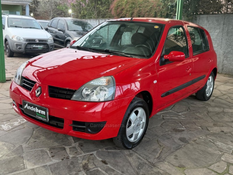 CLIO 1.0 AUTHENTIQUE 16V FLEX 4P MANUAL - 2009 - CAXIAS DO SUL