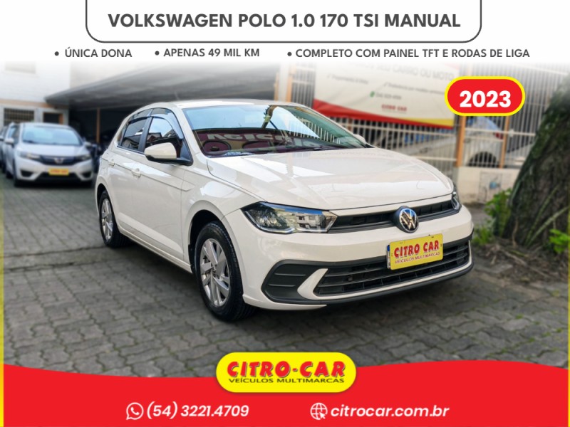 polo 1.0 tsi flex 4p manual 2023 caxias do sul