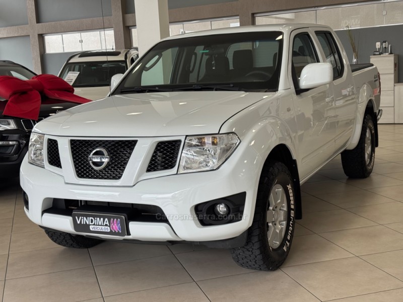 FRONTIER 2.5 S 4X4 CD TURBO ELETRONIC DIESEL 4P MANUAL - 2014 - FLORES DA CUNHA