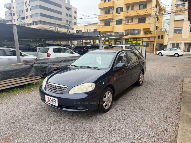 COROLLA 1.6 XLI 16V GASOLINA 4P MANUAL - 2005 - GARIBALDI