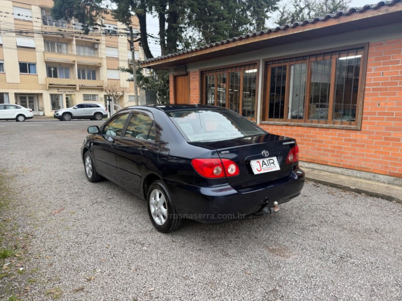 COROLLA 1.6 XLI 16V GASOLINA 4P MANUAL - 2005 - GARIBALDI