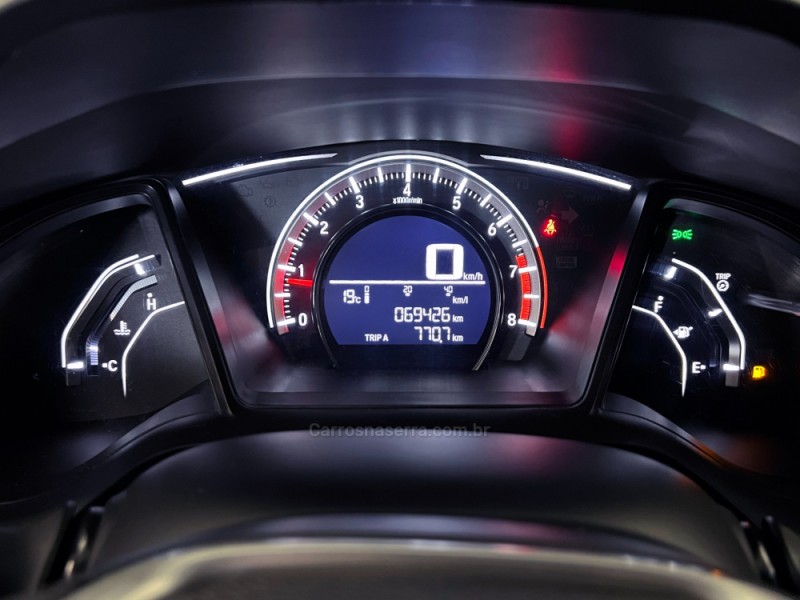CIVIC 2.0 16V FLEXONE SPORT 4P MANUAL - 2017 - FLORES DA CUNHA