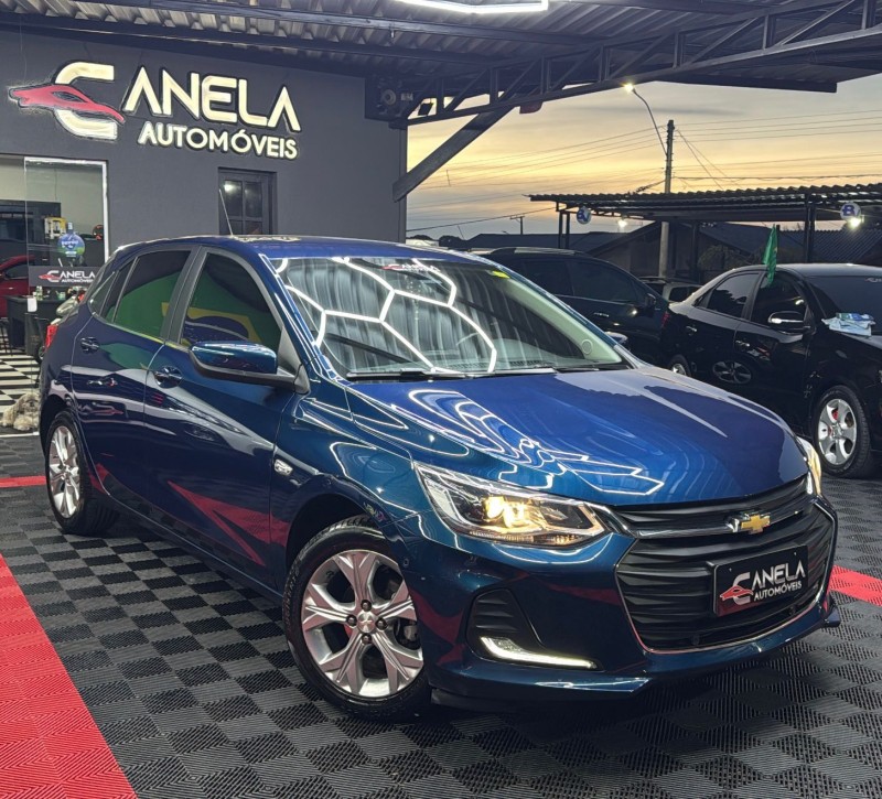 ONIX 1.0	PREMIER II PLUS 12V TURBO FLEX 4P AUTOMÁTICO - 2020 - CANELA