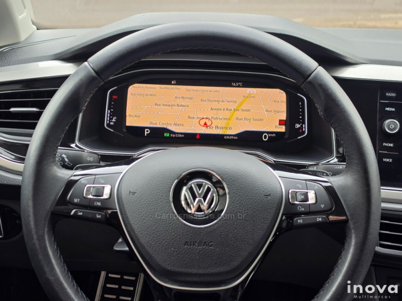 POLO 1.0	200 TSI HIGHLINE AUTOMÁTICO  - 2019 - NOVO HAMBURGO