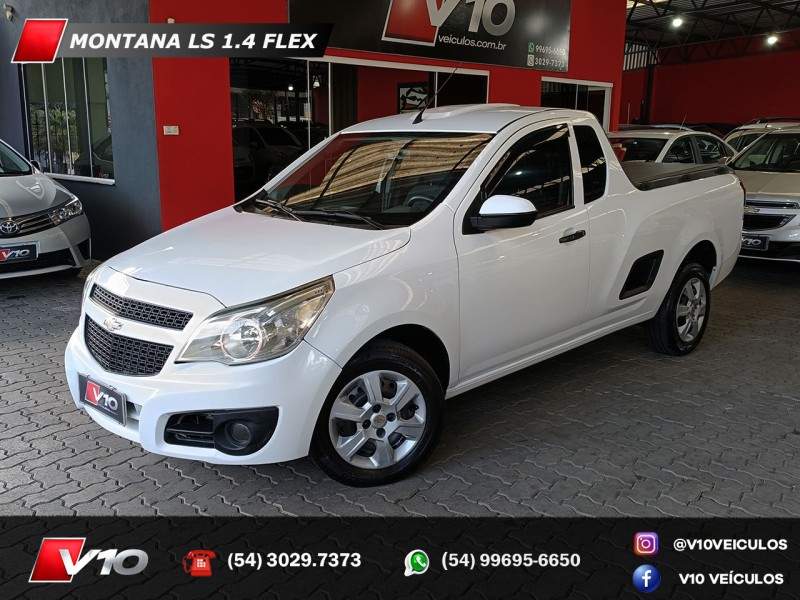 montana 1.4 mpfi ls cs 8v flex 2p manual 2017 caxias do sul