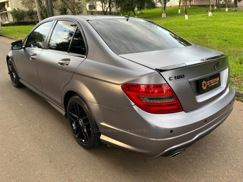 C 180 1.6 CGI SPORT 16V TURBO GASOLINA 4P AUTOMÁTICO - 2014 - FELIZ