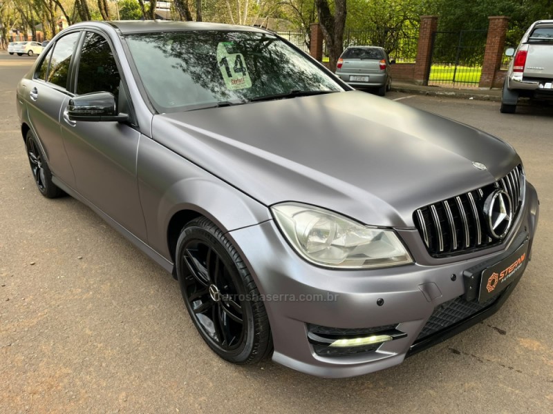 C 180 1.6 CGI SPORT 16V TURBO GASOLINA 4P AUTOMÁTICO - 2014 - FELIZ