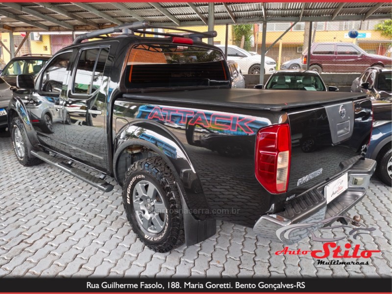 FRONTIER 2.5 SV ATTACK 4X4 CD TURBO ELETRONIC DIESEL 4P AUTOMÁTICO - 2015 - BENTO GONçALVES