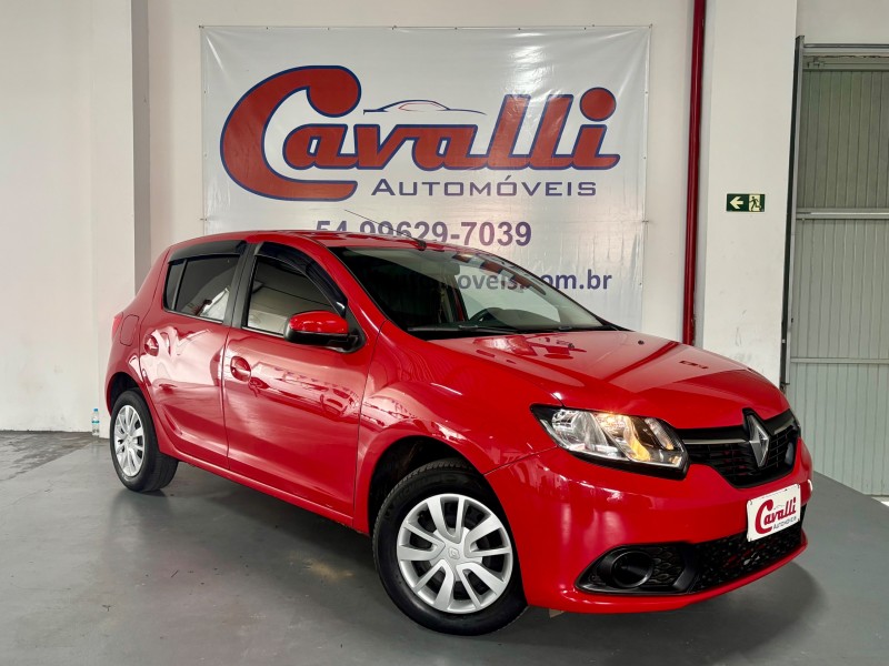 SANDERO 1.6 EXPRESSION 8V FLEX 4P MANUAL - 2015 - CAXIAS DO SUL
