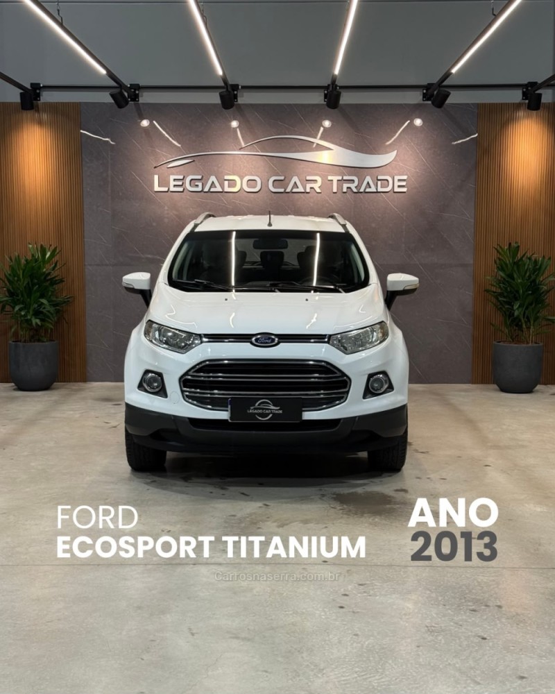 ecosport 1.6 titanium 16v flex 4p manual 2013 caxias do sul