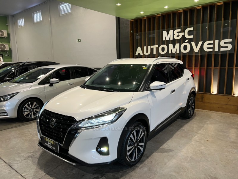 kicks 1.6 exclusive 16v flex 4p automatico 2022 caxias do sul