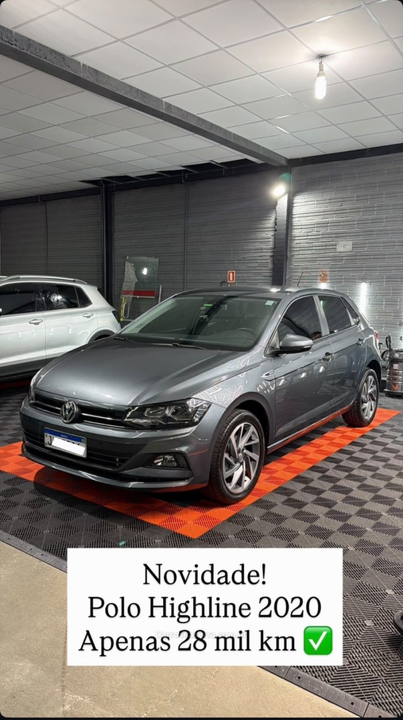 POLO 1.0	200 TSI HIGHLINE AUTOMÁTICO  - 2020 - DOIS IRMãOS