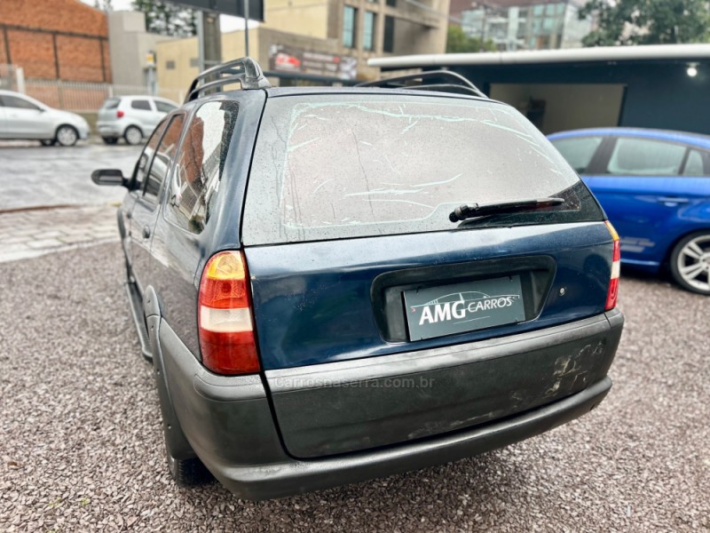PALIO 1.6 MPI ADVENTURE WEEKEND 16V GASOLINA 4P MANUAL - 2001 - CAXIAS DO SUL