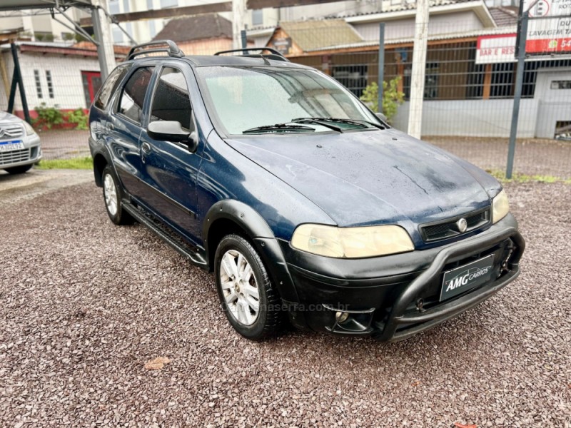 PALIO 1.6 MPI ADVENTURE WEEKEND 16V GASOLINA 4P MANUAL - 2001 - CAXIAS DO SUL