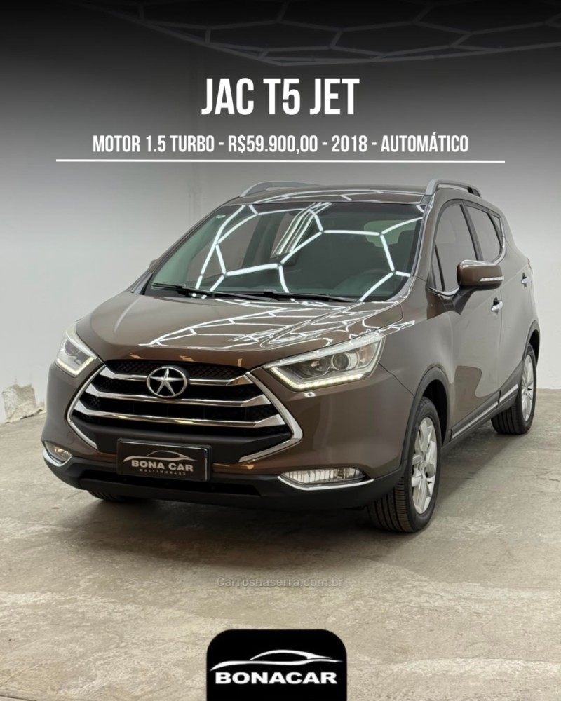 t5 1.5 16v flex cvt 4p automatico 2018 caxias do sul
