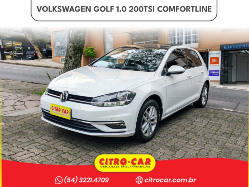 GOLF 1.0 200 TSI TOTAL FLEX COMFORTLINE TIPTRONIC - 2018 - CAXIAS DO SUL