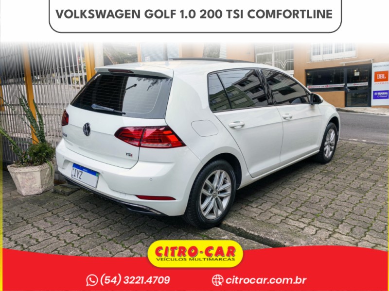GOLF 1.0 200 TSI TOTAL FLEX COMFORTLINE TIPTRONIC - 2018 - CAXIAS DO SUL
