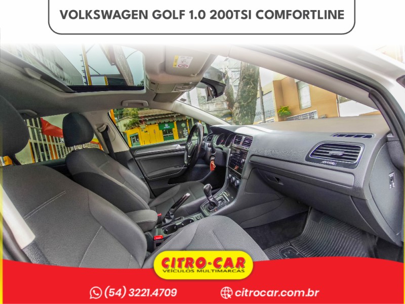 GOLF 1.0 200 TSI TOTAL FLEX COMFORTLINE TIPTRONIC - 2018 - CAXIAS DO SUL