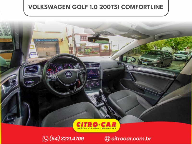 GOLF 1.0 200 TSI TOTAL FLEX COMFORTLINE TIPTRONIC - 2018 - CAXIAS DO SUL